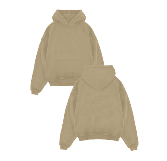 HOODIE BOXY BEIGE