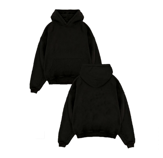 HOODIE BOXY NEGRO